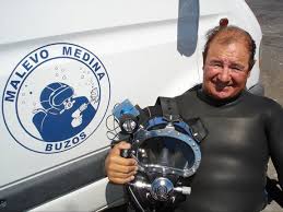 “Malevo” Medina, Leyenda del Buceo y la Navegación