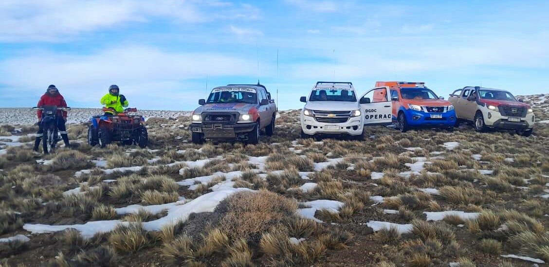 Provincia intensifica amplio operativo de búsqueda de un hombre desaparecido en la zona de Gastre