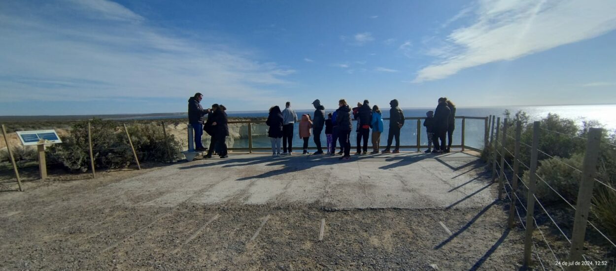 El Gobierno del Chubut renovó luego de diez años la cartelería de Punta Loma