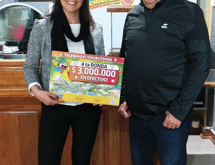 Vecina de Puerto Madryn ganó tres millones del Telebingo