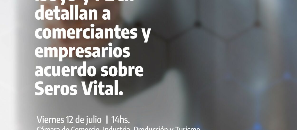 El ISSyS y la Federación Empresaria del Chubut se reúnen por implementación del acuerdo para que comerciantes puedan acceder a Seros Vital