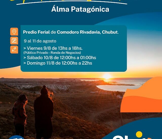 Chubut promociona sus atractivos en una nueva edición de Expo Turismo Comodoro