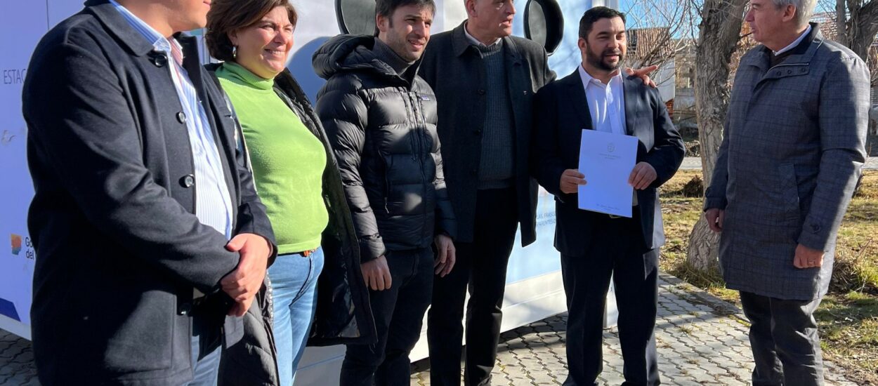 El Gobierno del Chubut entregó una estación de reciclado en Río Mayo