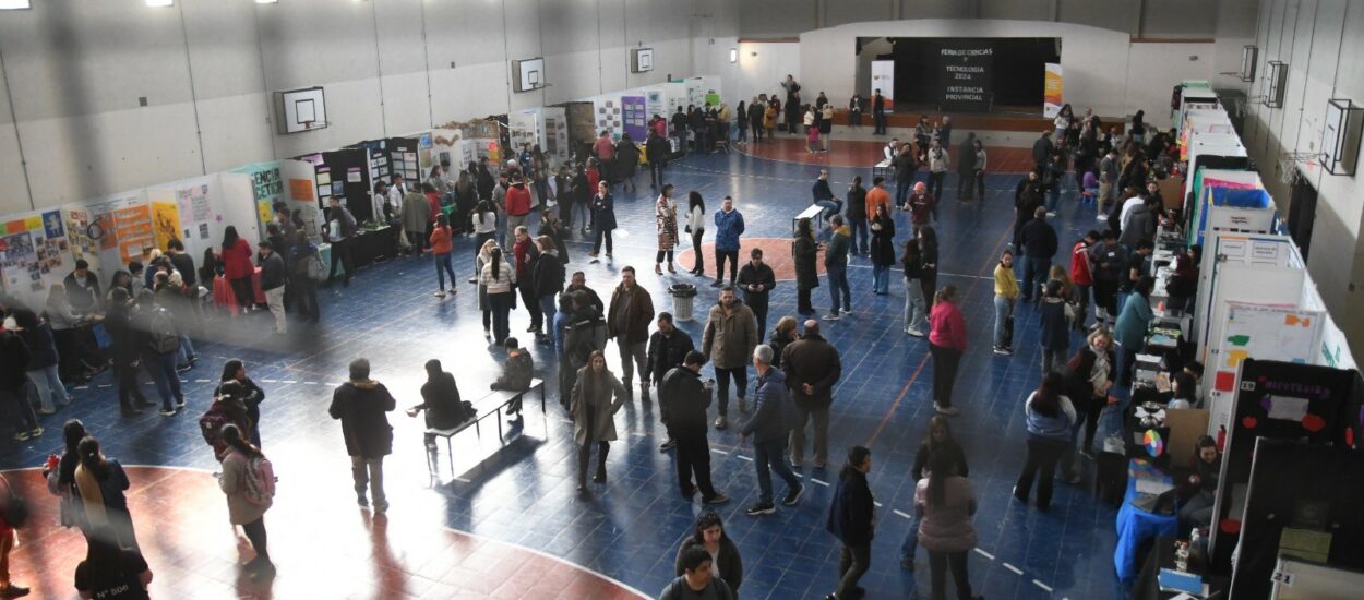 Gran convocatoria y participación de estudiantes en una nueva edición de la Feria Provincial de Ciencias y Tecnología