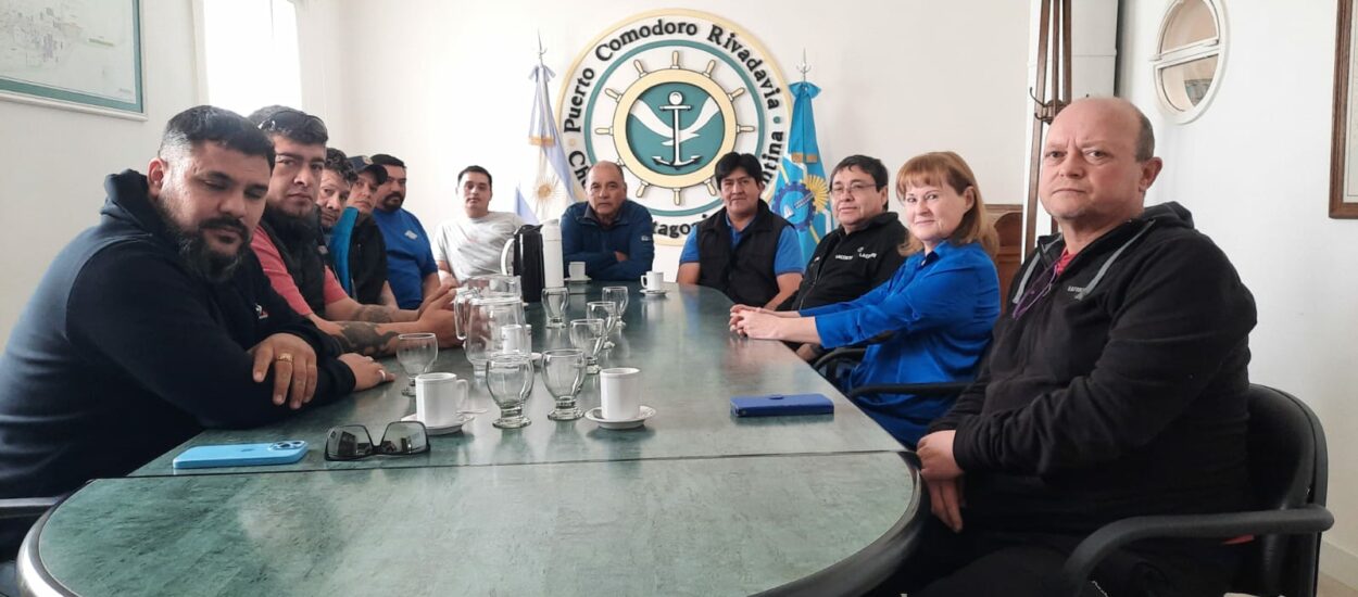 La Administración del Puerto de Comodoro Rivadavia recibió a la conducción del SUPA