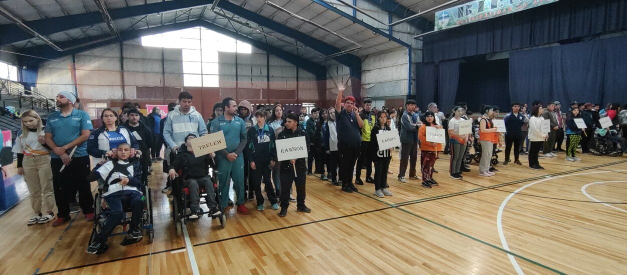 Con más de 150 participantes, Provincia inició los primeros Juegos Deportivos Chubutenses para personas con discapacidad en Esquel