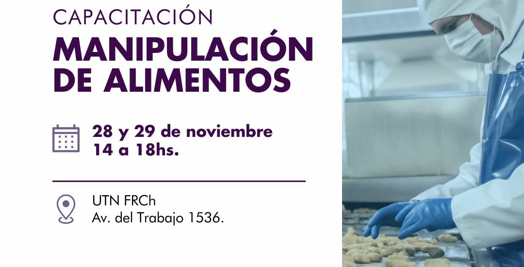 Último curso del año en manipulación de alimentos en UTN Chubut