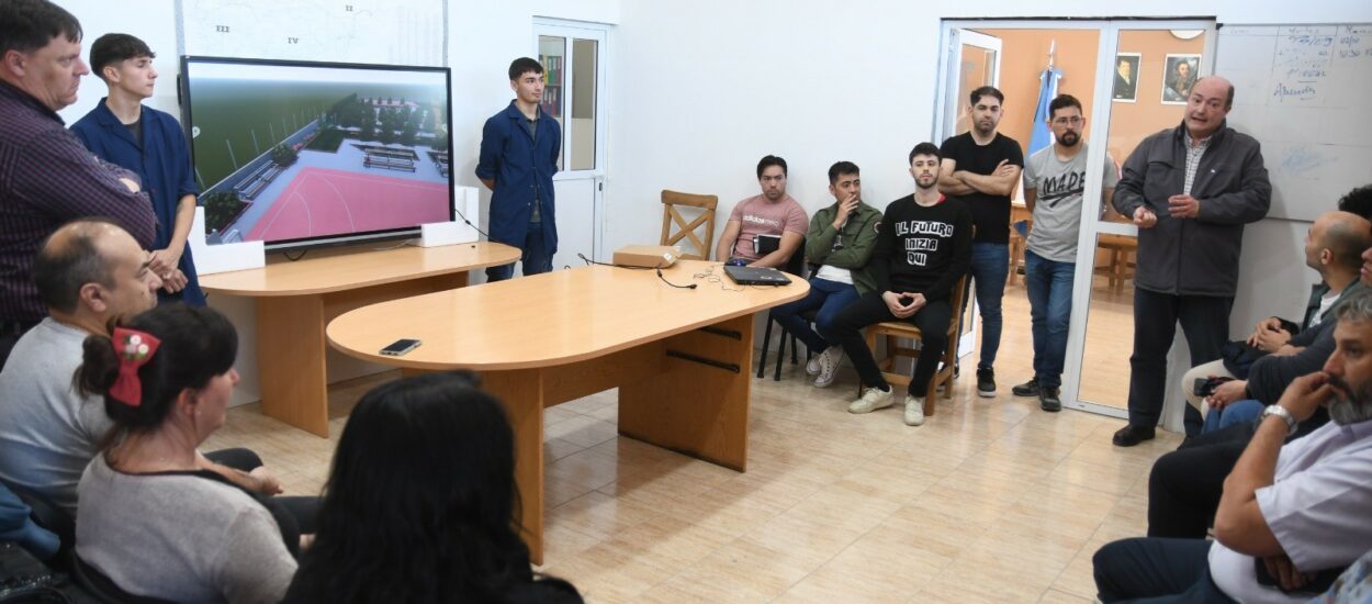 “Escuelas Haciendo Escuela”: estudiantes de Rawson presentaron innovador proyecto de infraestructura